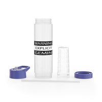 WARNING GEMINI INFUSER WATER BOTTLE