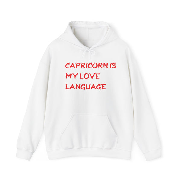 CAPRICORN IS MY LOVE LANGUAGE HOODIE