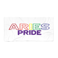 ARIES PRIDE BEACH TOWEL