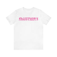 SAGITTARIUS PINK T SHIRT