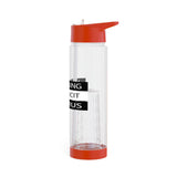 WARNING TAURUS INFUSER WATER BOTTLE