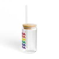 LIBRA RAINBOW SIPPER GLASS