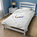 LIBRA PRIDE VELVETEEN PLUSH BLANKET