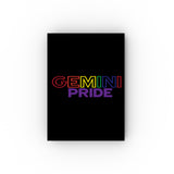 GEMINI PRIDE HARD BACKED JOURNAL