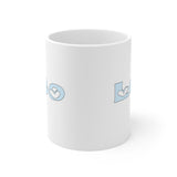 LEO LIGHT BLUE MUG