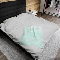 VIRGO LIFE VELVETEEN PLUSH BLANKET