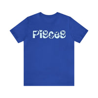 PISCES LIGHT BLUE T SHIRT