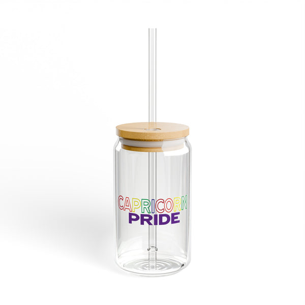 CAPRICORN PRIDE SIPPER GLASS