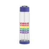 VIRGO RAINBOW INFUSER WATER BOTTLE