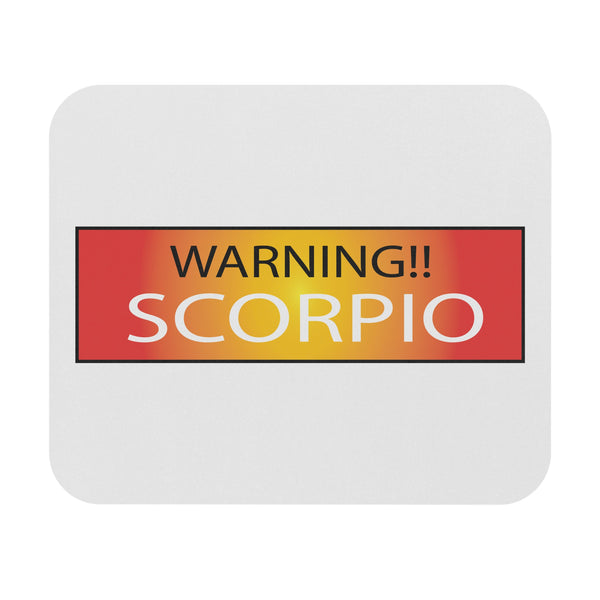 WARNING!! SCORPIO MOUSEPAD (Rectangle)