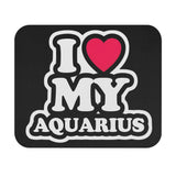 I LOVE MY AQUARIUS MOUSEPAD (Rectangle)