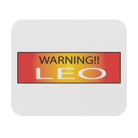 WARNING!! LEO MOUSEPAD (Rectangle)