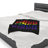 VIRGO RAINBOW VELVETEEN PLUSH BLANKET