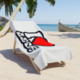 I LOVE LEOS BEACH TOWEL