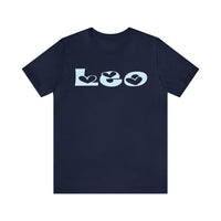 LEO LIGHT BLUE T SHIRT