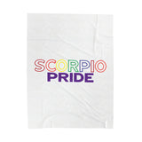 SCORPIO PRIDE VELVETEEN PLUSH BLANKET