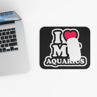 I LOVE MY AQUARIUS MOUSEPAD (Rectangle)