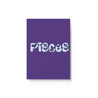 PISCES LIGHT BLUE HARD BACKED JOURNAL