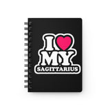 I LOVE MY SAGITTARIUS SPIRAL BOUND JOURNAL