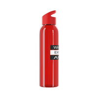 WARNING ARIES WATER BOTTLE