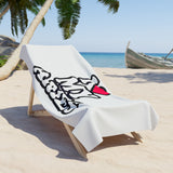 I LOVE MY ARIES BEACH TOWEL