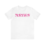 ARIES PINK T SHIRT