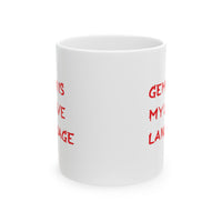 GEMINI IS MY LOVE LANGUAGE MUG