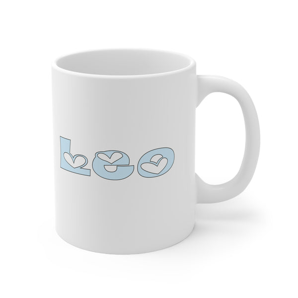 LEO LIGHT BLUE MUG