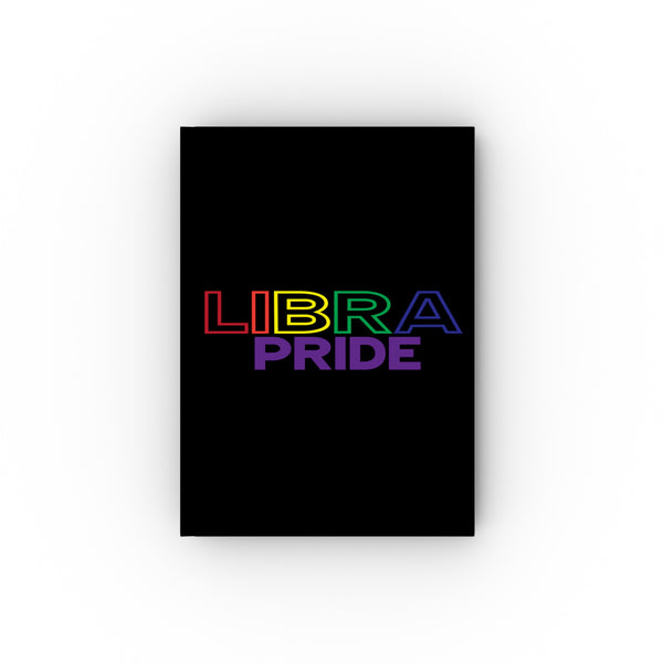 LIBRA PRIDE HARD BACKED JOURNAL