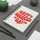 HAPPY AQUARIUS DAY SPIRAL BOUND JOURNAL