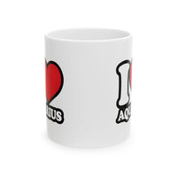 I LOVE AQUARIUS MUG