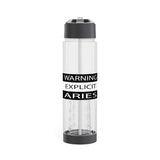 WARNING ARIES INFUSER WATER BOTTLE