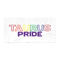 TAURUS PRIDE BEACH TOWEL