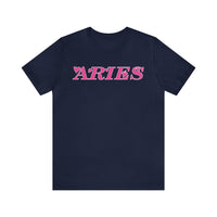 ARIES PINK T SHIRT