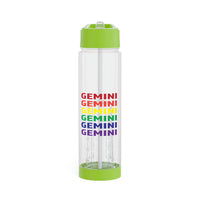 GEMINI RAINBOW INFUSER WATER BOTTLE