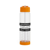 WARNING SAGITTARIUS INFUSER WATER BOTTLE