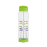 CANCER RAINBOW INFUSER WATER BOTTLE