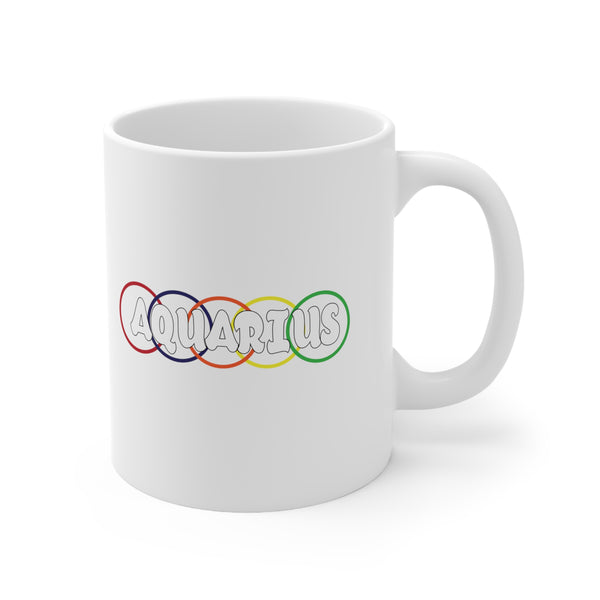 AQUARIUS CIRCLES MUG