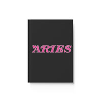 ARIES PINK HARD BACKED JOURNAL