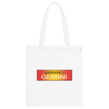 WARNING!! GEMINI TOTE