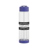 WARNING CAPRICORN INFUSER WATER BOTTLE