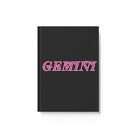 GEMINI PINK HARD BACKED JOURNAL