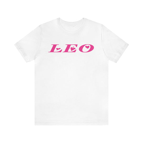 LEO PINK T SHIRT