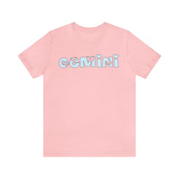 GEMINI LIGHT BLUE T SHIRT