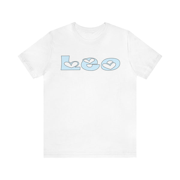 LEO LIGHT BLUE T SHIRT