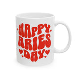 HAPPY ARIES DAY MUG