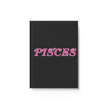 PISCES PINK HARD BACKED JOURNAL