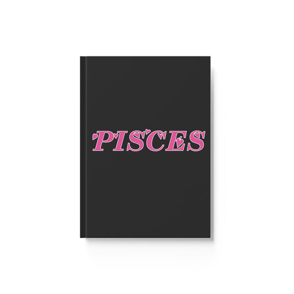 PISCES PINK HARD BACKED JOURNAL