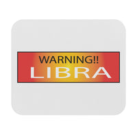 WARNING!! LIBRA MOUSEPAD (Rectangle)