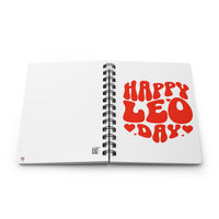 HAPPY LEO DAY SPIRAL BOUND JOURNAL